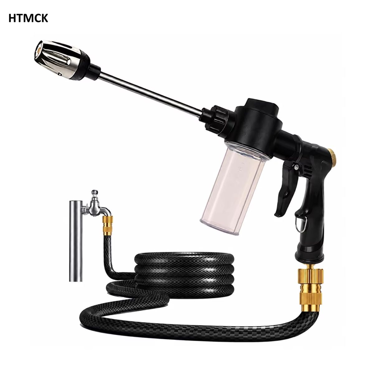 Pressure Washer Foam Gun - HTMCK Household Garden Water Gun Hose