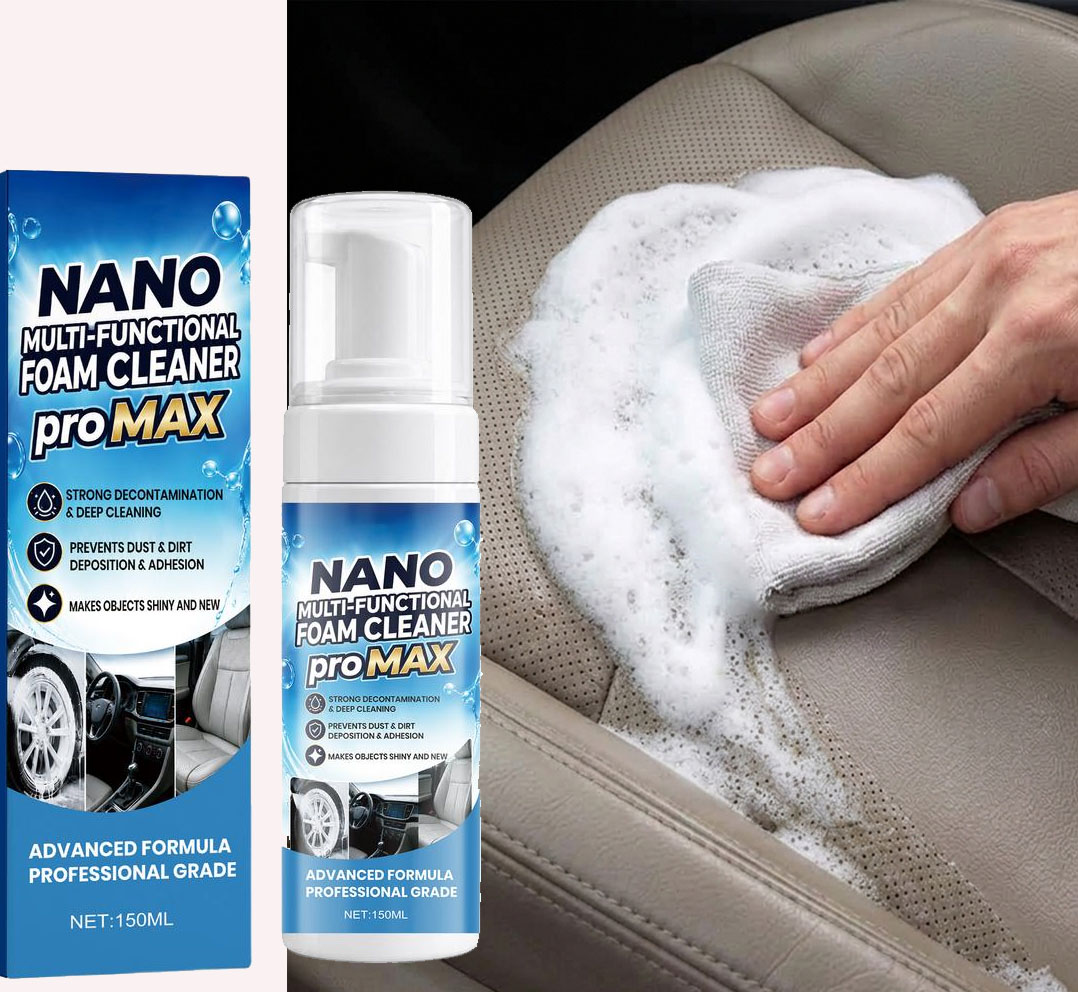 Seat Cleaner Fabric - Foam Cleaner Cleaning Stubborn Stains Eliminate