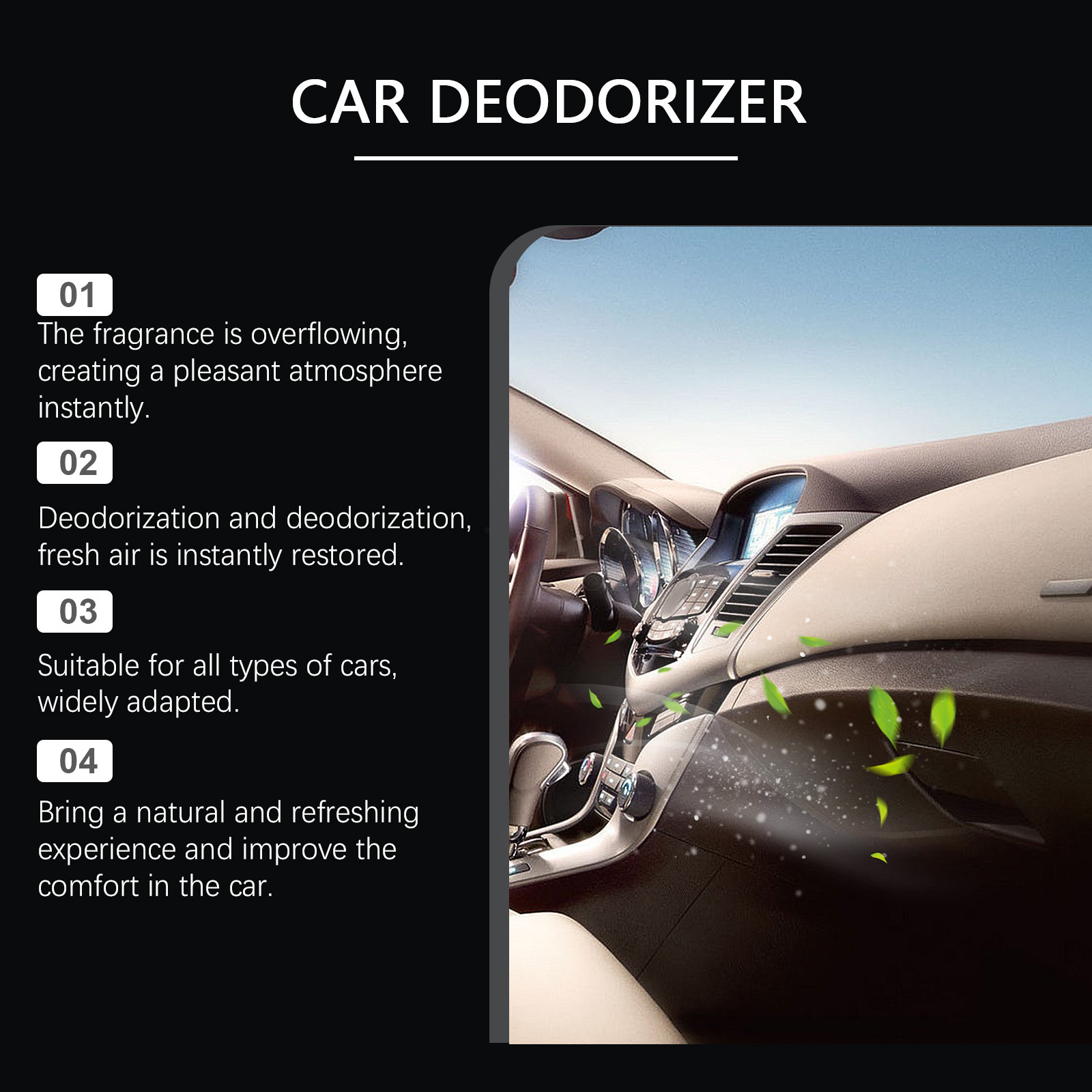 Car Odor Eliminator Spray Long - огляд і ціна Odor Eliminator Car